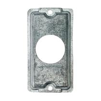 Placa Condulete 3/4 Alumínio Sieg Para Tomada Redonda Placa Condulete 3/4 Alumínio Sieg Para Tomada Redonda