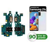Placa Conector De Carga Compatível Samsung Galaxy A21 A217