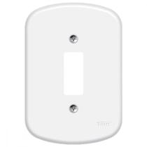 Placa Conjunto Fame Blanc 4X2 F-1 - 1 Interruptor - 784