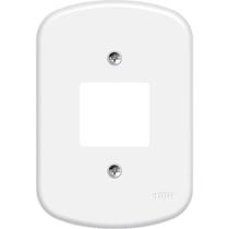 Placa Conjunto Fame Blanc 4X2 F-2 - 2 Interruptores - 785