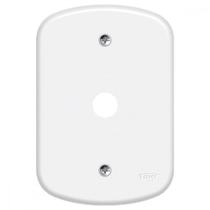 Placa Conjunto Fame Blanc 4X2 F-6 - 1 Furo Pequeno - 182