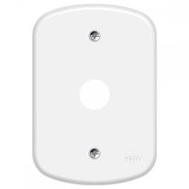 Placa Conjunto Fame Blanc 4X2 F-8 - 1 Furo - 232