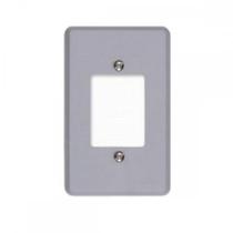 Placa Conjunto Ilumi Cinza 4X2 - 3 Interruptores - 1351 ./ Kit Com 10 Peças