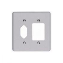 Placa Conjunto Ilumi Cinza 4X4 - 3 Interruptores + 1Tomada - Kit C/10 Pecas