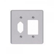 Placa Conjunto Ilumi Cinza 4X4 - 3 Interruptores + 1Tomada - Kit C/10 Peças