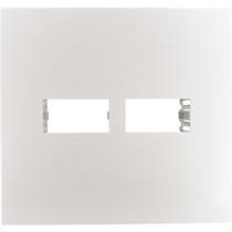 Placa Conjunto Ilumi I9-Inove Branco 4X4 1 Modulo + 1 Modulo Separados Horizontais Branca - 97060 Placa Conjunto Ilumi I9-Inove Branco 4X4 1 Modulo + 1 Modulo Separados Horizontais Branca - 97060