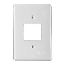 Placa Conjunto Ilumi Stylus Branco 4X2 - 2 Interuptores - 2050 Placa Conjunto Ilumi Stylus Branco 4X2 - 2 Interuptores - 2050