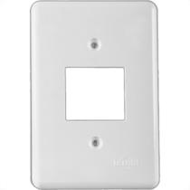 Placa Conjunto Ilumi Stylus Branco 4X2 - 2 Interuptores - 2050 Placa Conjunto Ilumi Stylus Branco 4X2 - 2 Interuptores - 2050