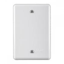 Placa Conjunto Ilumi Stylus Branco 4X2 - Cega - 2054 Placa Conjunto Ilumi Stylus Branco 4X2 - Cega - 2054