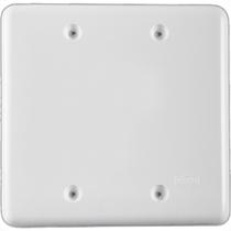 Placa Conjunto Ilumi Stylus Branco 4X4 - Cega - 244A