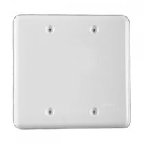 Placa Conjunto Ilumi Stylus Branco 4X4 - Cega - 244A