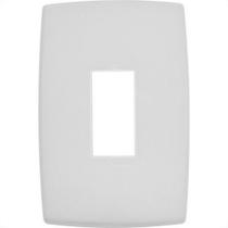 Placa Conjunto Modular Pialplus 4X2 - 1 Modulo Vertical 618501 Placa Conjunto Modular Pialplus 4X2 - 1 Modulo Vertical 618501