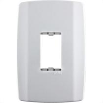 Placa Conjunto Modular Slim 4X2 - 1 Modulo Vertical Com Suporte 82060