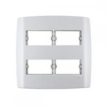 Placa Conjunto Modular Slim 4X4 - 2 Modulos + 2 Modulos Separados Com Suporte 83070