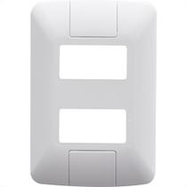 Placa Conjunto Modular Tramontina Aria 4X2 - 2 Modulos Separados 57203006 Placa Conjunto Modular Tramontina Aria 4X2 - 2 Modulos Separados 57203006
