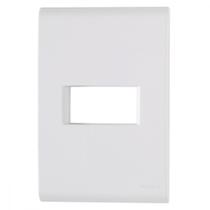 Placa Conjunto Modular Tramontina Liz 4X2 - 1 Modulo Horizontal 57106/204 Placa Conjunto Modular Tramontina Liz 4X2 - 1 Modulo Horizontal 57106/204