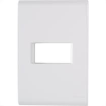 Placa Conjunto Modular Tramontina Liz 4X2 - 1 Modulo Horizontal 57106/204 Placa Conjunto Modular Tramontina Liz 4X2 - 1 Modulo Horizontal 57106/204