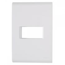 Placa Conjunto Modular Tramontina Liz 4X2 - 1 Modulo Horizontal 57106/204 Placa Conjunto Modular Tramontina Liz 4X2 - 1 Modulo Horizontal 57106/204