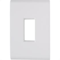 Placa Conjunto Modular Tramontina Liz 4X2 - 1 Modulo Vertical 57106/203 Placa Conjunto Modular Tramontina Liz 4X2 - 1 Modulo Vertical 57106/203