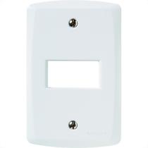 Placa Conjunto Modular Tramontina Lux 4X2 - 1 Modulo Horizontal 57105004 Placa Conjunto Modular Tramontina Lux 4X2 - 1 Modulo Horizontal 57105004