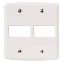 Placa Conjunto Modular Tramontina Lux 4X4 - 2 Modulos 57105/023 Placa Conjunto Modular Tramontina Lux 4X4 - 2 Modulos 57105/023