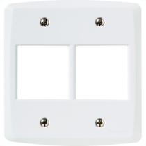 Placa Conjunto Modular Tramontina Lux 4X4 - 4 Modulos 57105/026 Placa Conjunto Modular Tramontina Lux 4X4 - 4 Modulos 57105/026