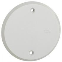 Placa Conjunto Modular Zeffia 4X4 - Cega Redonda Branca - 618540 Placa Conjunto Modular Zeffia 4X4 - Cega Redonda Branca - 618540
