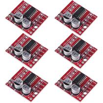 Placa Controladora De Motor Mini L298N H Bridge 6pcs Para Projetos Elétricos DC Carro Inteligente Placa Controladora De Motor Mini L298N H Bridge 6pcs Para Projetos Elétricos DC Carro Inteligente