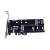 Placa Controladora M.2 Storm 100 - NVMe para PCI-E x4 - 2 slots M.2 - HGML014 - HUSKY