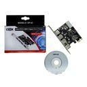Placa Controladora Pci-e 4 Portas 5gbps Pc Usb 3.0 Express Dex DP-43
