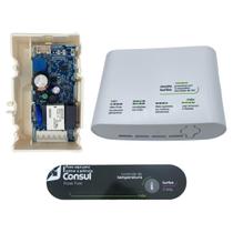 Placa Controle E Console Bivolt Geladeira Consul Crm42 Crm43