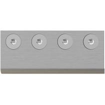 Placa convergente Stone Harbor Hardware Satin Nickel