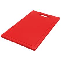 Placa Corte Vermelha 50x30x1,5 cm com Acabamento