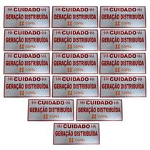 Placa Cuidado - Geração Distribuída - Padrão Copel C/ 15un