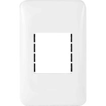 Placa de Acabamento com Suporte, 2 Postos, 4 x 2", Lgp22, Pial Placa de Acabamento com Suporte, 2 Postos, 4 x 2", Lgp22, Pial
