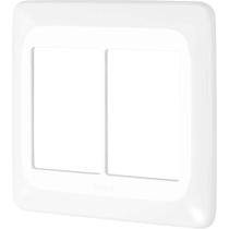 Placa de Acabamento com Suporte, 6 Postos, 4x4, Lgp46, Pial