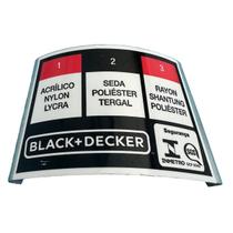 Placa De Acabamento Ferro De Passar Black Decker VFA ID 1192 Placa De Acabamento Ferro De Passar Black Decker VFA ID 1192