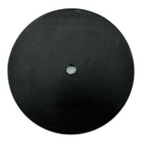 Placa de acabamento khtumeware 58 mm preta redonda para porta de armário Placa de acabamento khtumeware 58 mm preta redonda para porta de armário