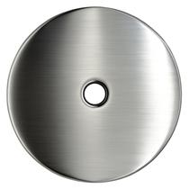 Placa de acabamento trust4care 59 mm em níquel acetinado, kit com 8