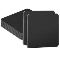 Placa de aço AOKLIT A36 Aço laminado a quente 10x10cm, pacote com 8 Placa de aço AOKLIT A36 Aço laminado a quente 10x10cm, pacote com 8