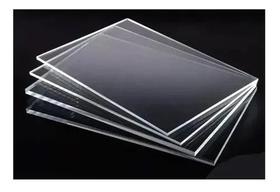 Placa de Acrilico Virgem Cast 25X25 10mm