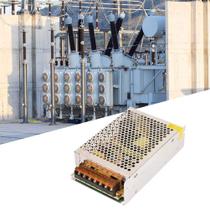 Placa de alimentação DC Monitor LED Switch Fonte de alimentação 12V 10A