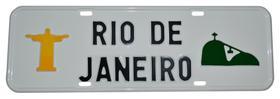 Placa de Alumínio Decorativa - CIDADES