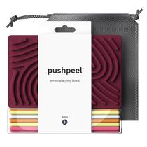 Placa de atividades sensoriais Pushpeel Silicone Fidget Toy 3+ Kids