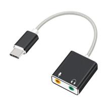 Placa de Áudio USB Tipo-C