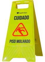 Placa De Aviso Piso Molhado Af03042 - Health Clean
