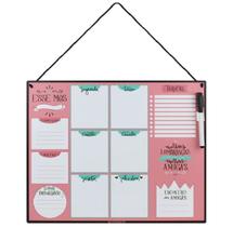 Placa de Aviso Semanal Melhores Amigas