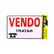 Placa De Aviso Vendo