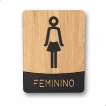 Placa De Banheiro Placas Para Banheiro Feminino Masculino