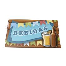 Placa de Barraquinha Festa Junina - MDF Decorativo Arraiá com Estilo